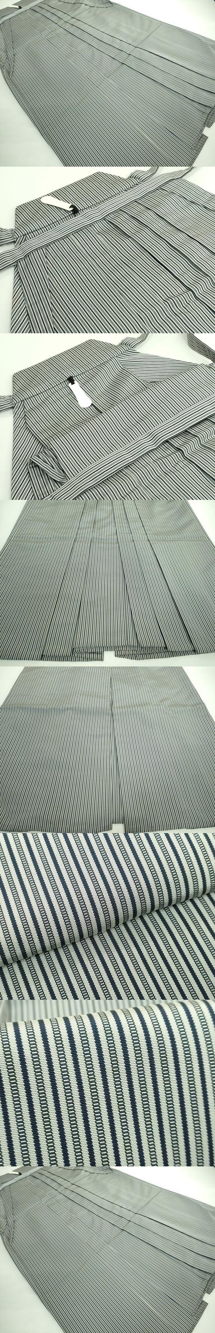 平和屋着物■極上　男性　馬乗り袴　縞　逸品　DZAB1535kh5 平和屋着物□極上 男性 馬乗り袴 縞 逸品 DZAB1535kh5